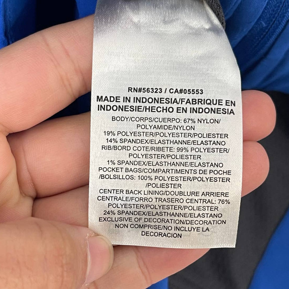 NEW Nike Basketball Dri-Fit UCONN Huskies Full Zip Jacket Blue Women's Medium - Picture 8 of 8